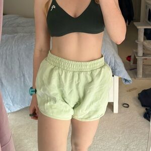 Gymshark green shorts